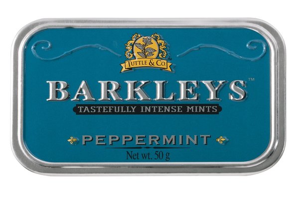 Barkleys Tin Peppermint 50 gr. - Pfefferminze