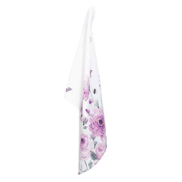 KÜCHENTUCH FLORAL - ROSA - 50/70 CM BY CLAYRE & EEF