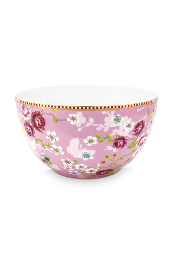 BOWL - SCHALE - CHINESE ROSE PINK - 18 CM  -  BY PIP STUDIO