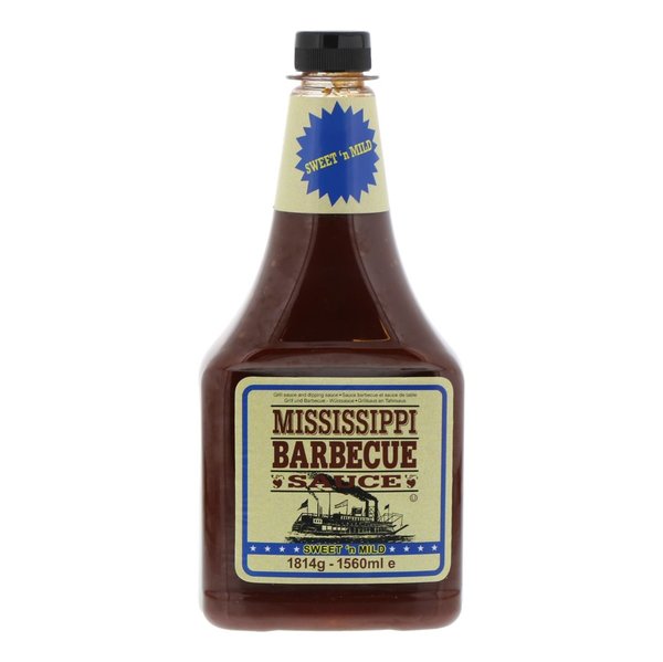 XL MISSISSIPPI BARBECUE SAUCE - SWEET´N MILD - 1560ML - MARINADE-GRILLSAUCE BY THE FREMONT COMPANY