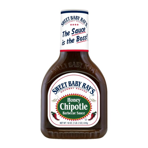 HONEY CHIPOTLE BARBECUE SAUCE - BBQ-  - 510G  BY SWEET BABY RAY`S