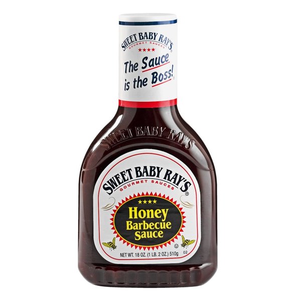 HONEY-  BARBECUE SAUCE - BBQ- 510G  BY SWEET BABY RAY`S