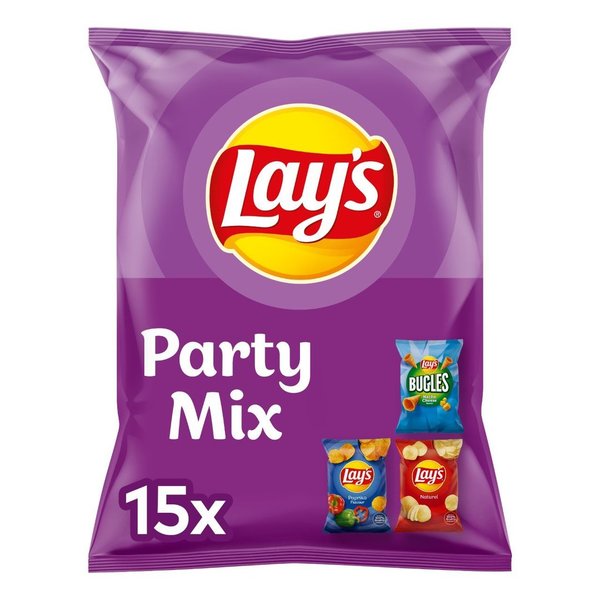 NEU - 15 PARTY MIX CHIPS  - BEUTEL 412,5 GR BY LAY´S