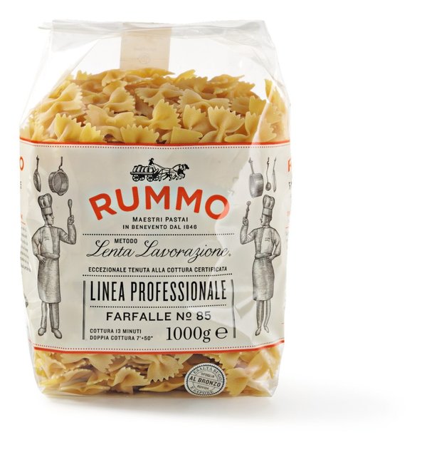 MEGAPACK - FARFALLE No. 85 - LINEA PROFESSIONALE - 1000g - VEGAN - BY RUMMO