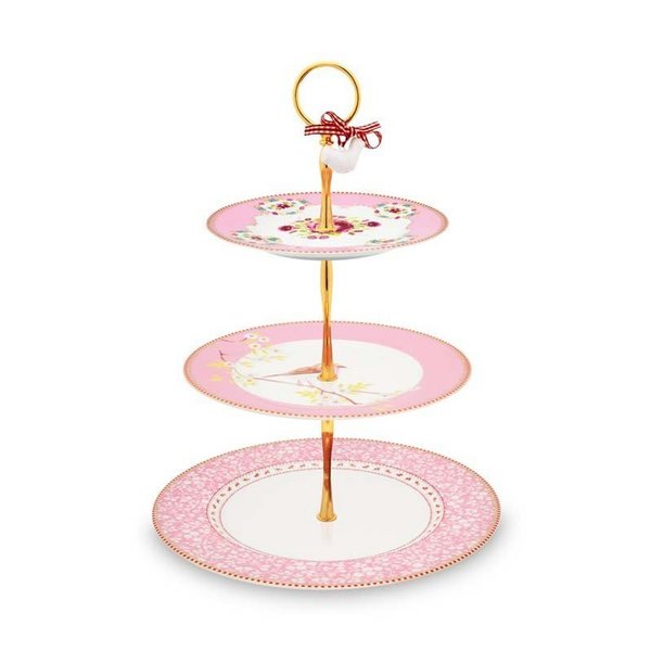 ETAGERE EARLY BIRD 17-21-26.5CM PINK BY PIP STUDIO
