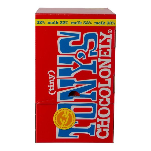 XL BOX MELK CHOCOLADE - TINY -  900 GR- KLEINE TAFELN MICHSCHOKOLADE - TONY´S CHOCOLONELY