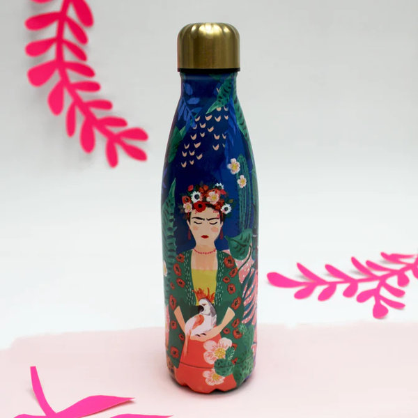 FLASK - TRINKFLASCHE 500 ML - FRIDA KAHLO BY HOUSE OF DISASTER