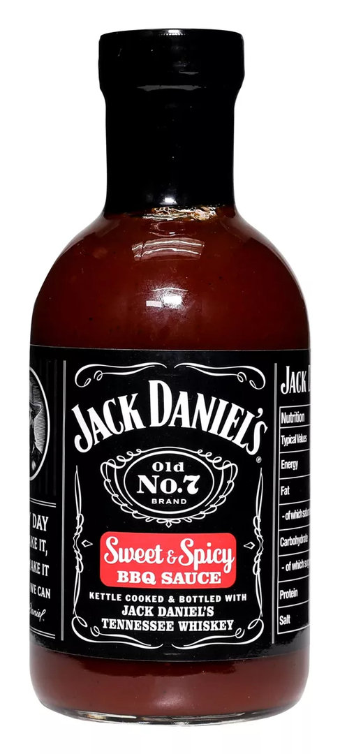 BARBECUE SAUCE SWEET & SPICY - 553 G  BY JACK DANIEL´S
